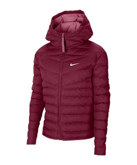 nike winterjacke damen rot